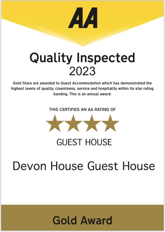 Devon House Guest House Paignton Zewnętrze zdjęcie
